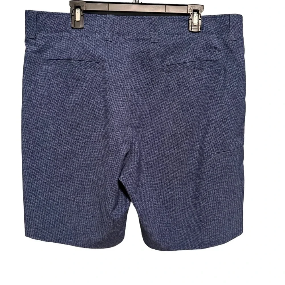 Callaway Men's Stretch Performance Golf Short in Galaxy Blue 9.5” Inseam Size 38